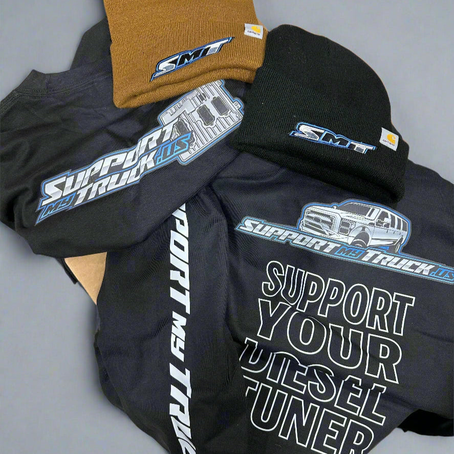 PRE-SALE SMT-Support My Truck Black T SHIRT